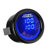 LED Dual Air Pressure Gauge